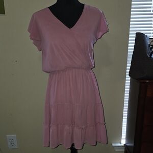 A. Byer Soft Pink Mini Dress